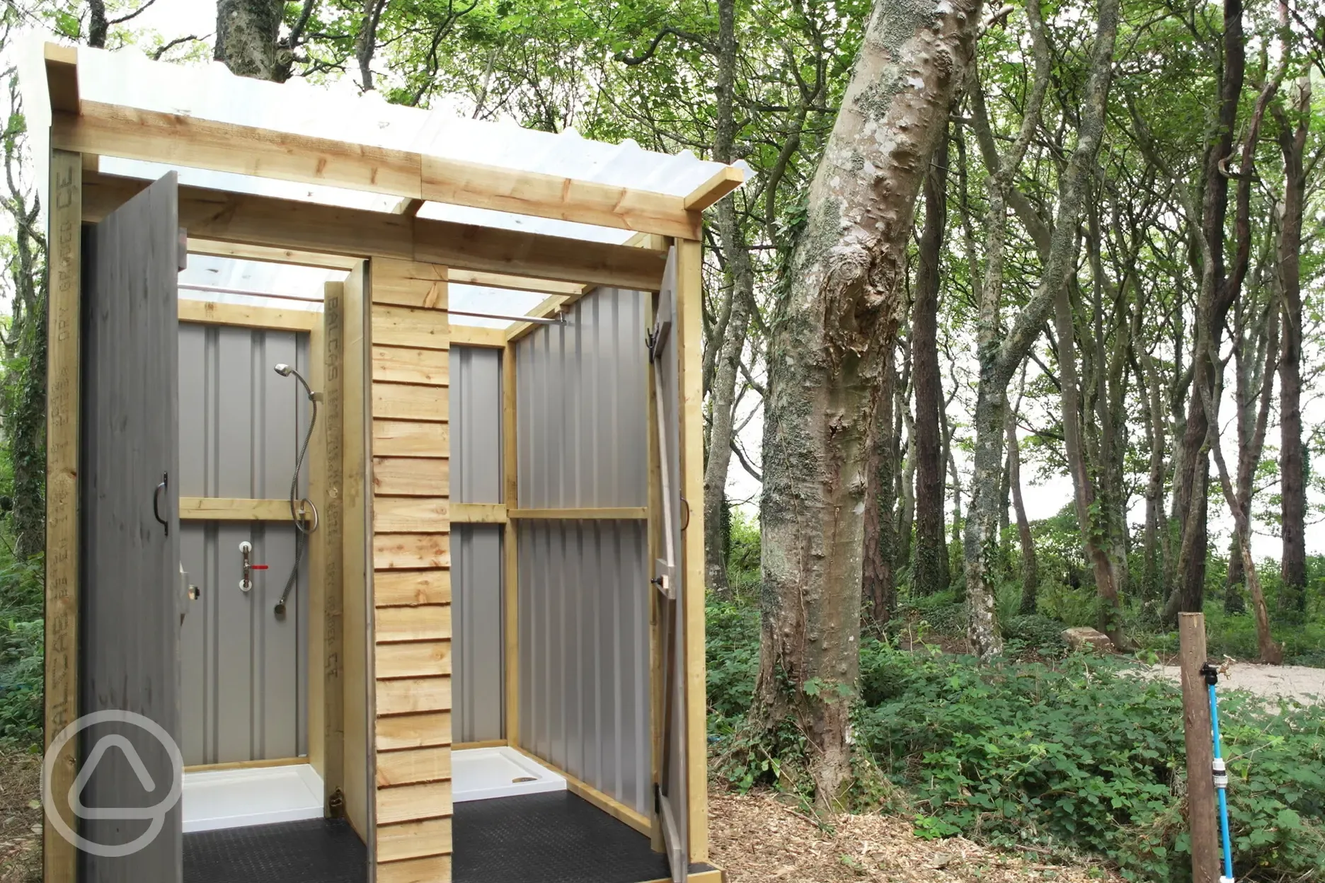 Private showers for Gwithian and Towans