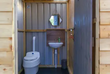 Private bathroom each for Gwithian and Towans with a separate private shower
