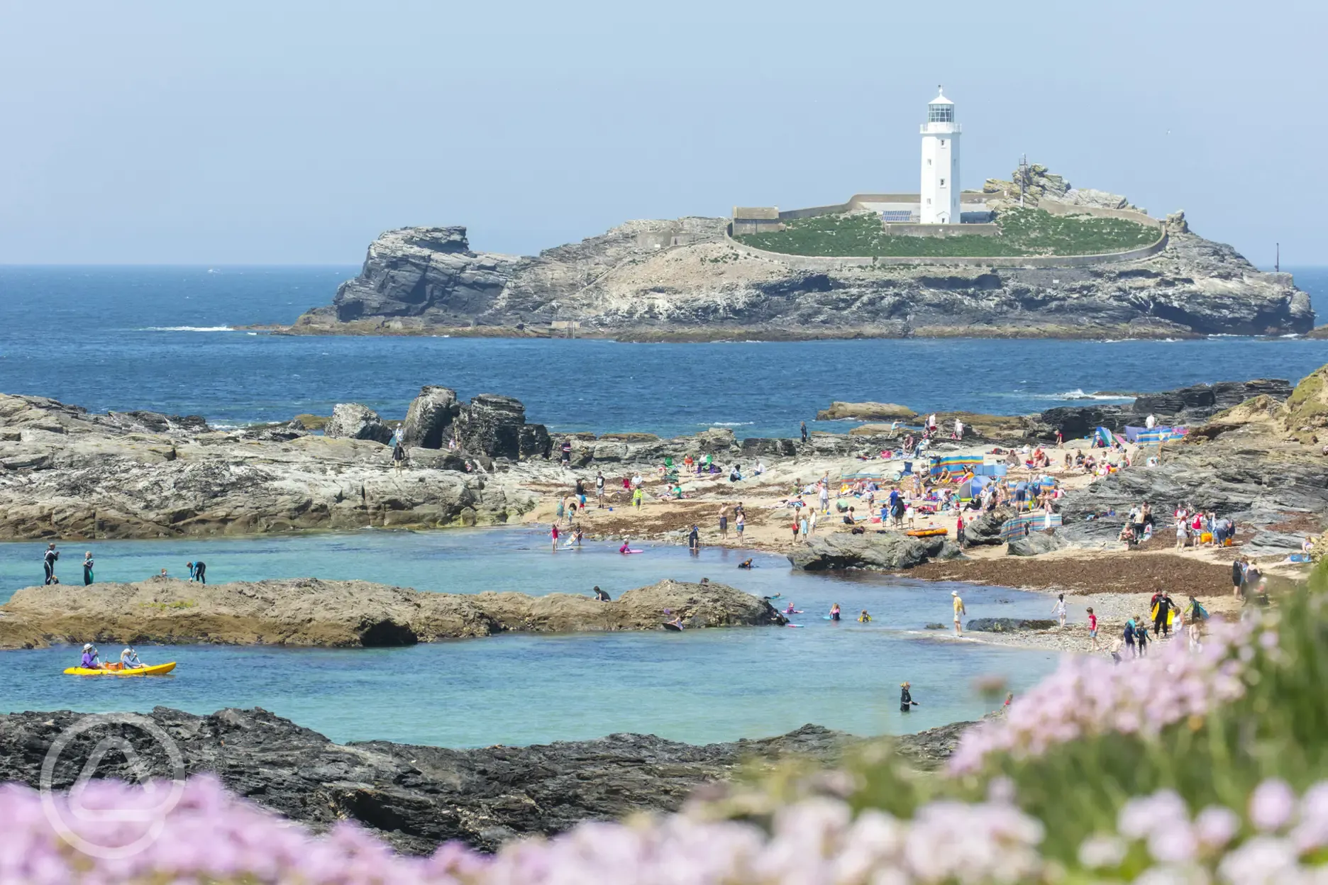 Nearby Godrevy Lighthouse