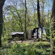 Saltings Landpod with private facilities, kitchen and fire pit Saltings Landpod with private facilities, kitchen and fire pit