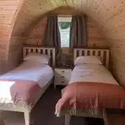 Camping pod interior (twin)