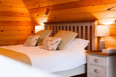 Camping pod interior (double)