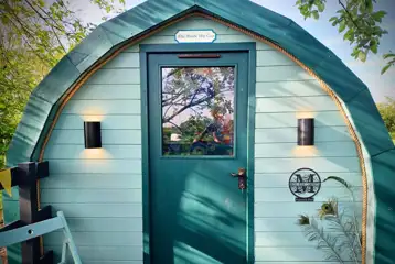 Peacock camping pod Peacock camping pod