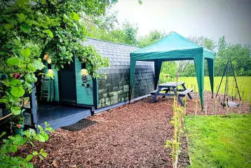 Peacock camping pod Peacock camping pod