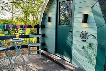 Peacock camping pod Peacock camping pod