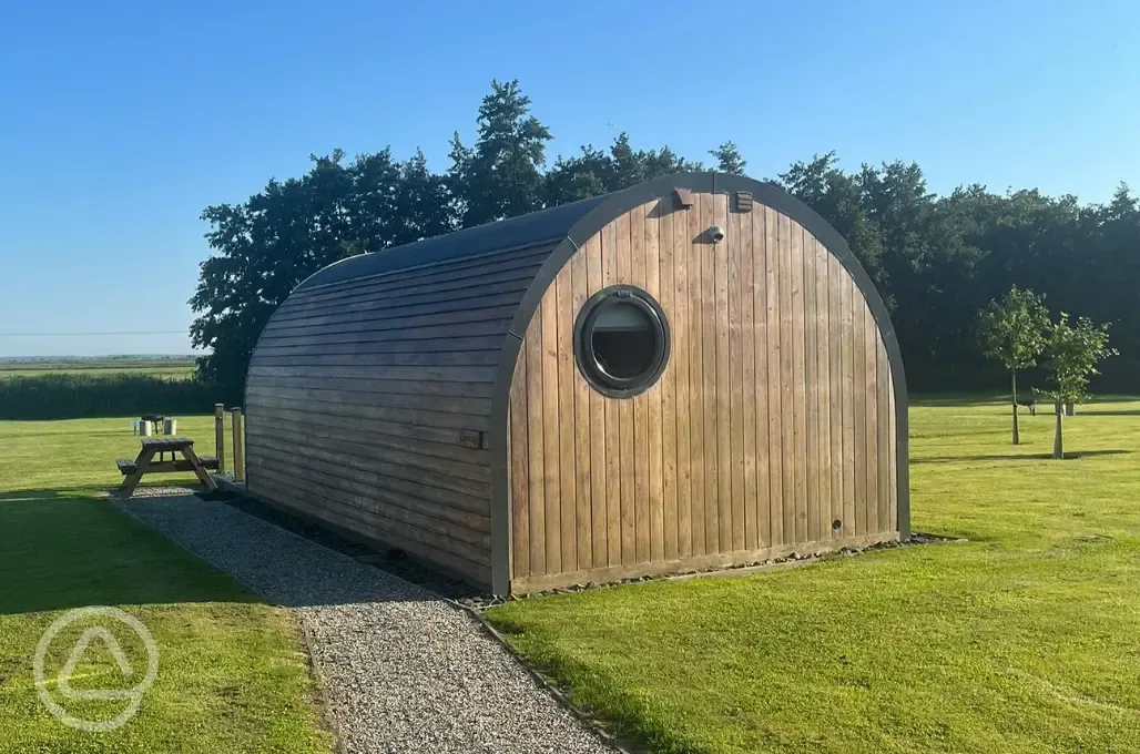 Ensuite glamping pod