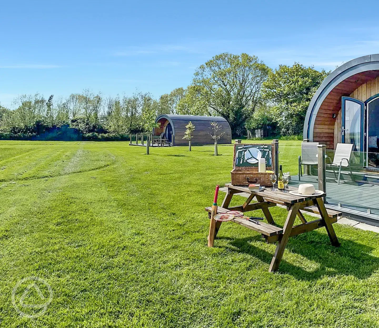 Ensuite glamping pod