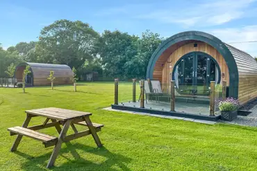 Ensuite glamping pods