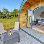 Ensuite glamping pod