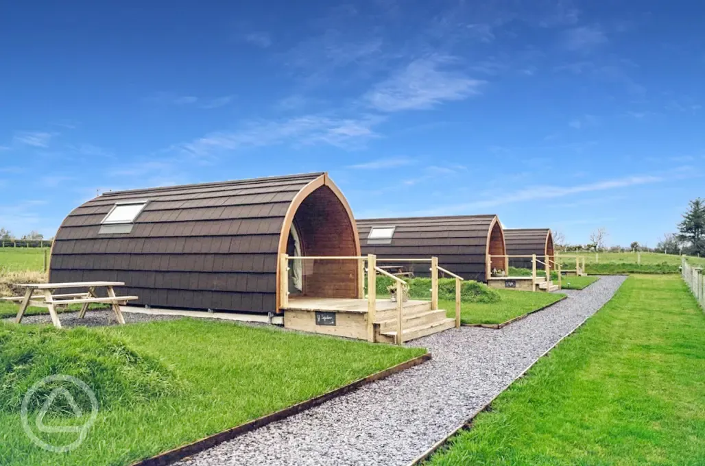 Ensuite glamping pod