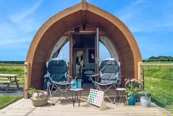 Ensuite glamping pod 