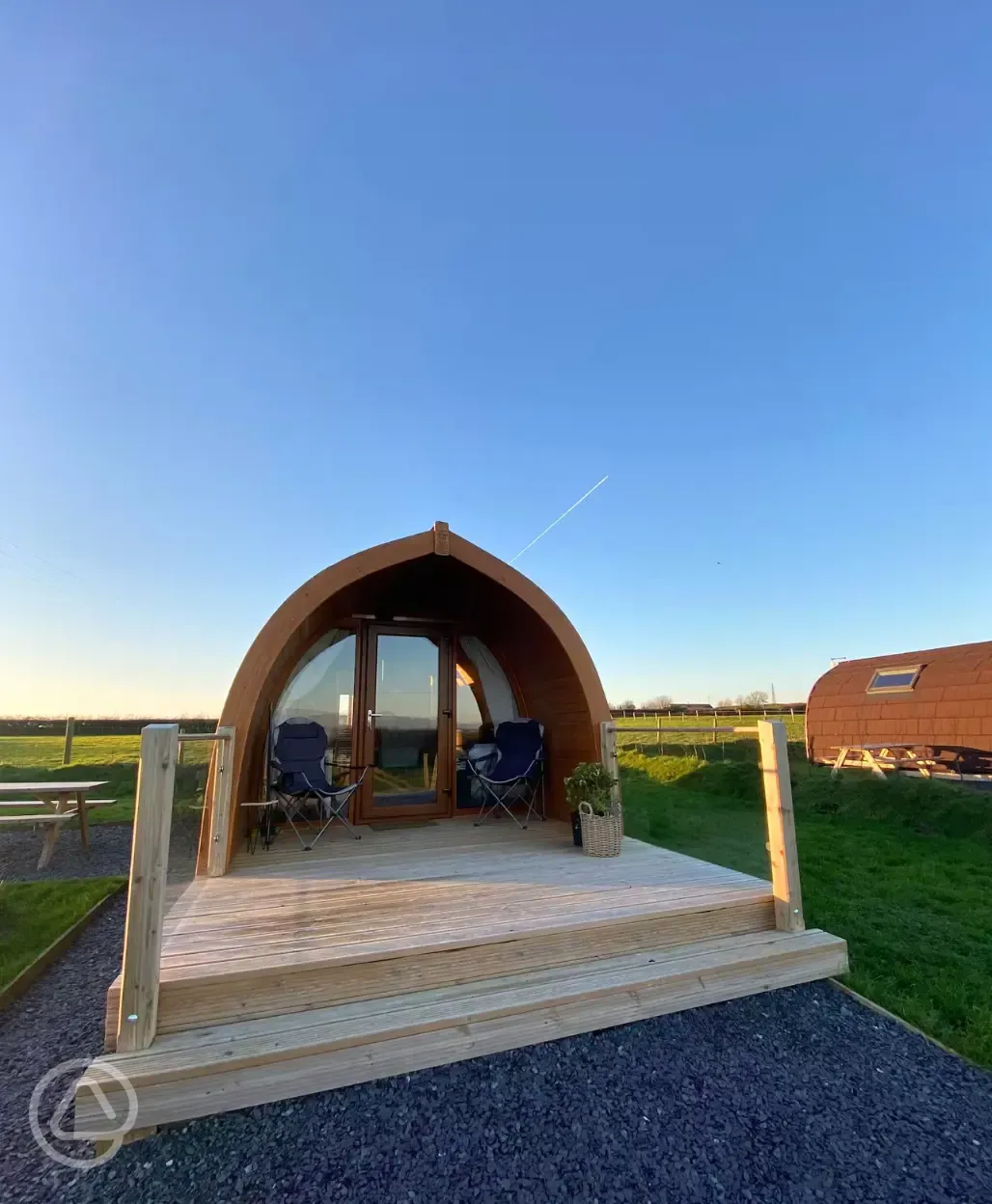 Ensuite glamping pod