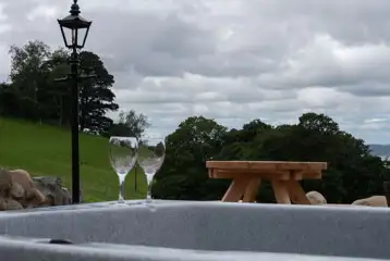 Three Streams Glamping hot tubs with outdoor seating Three Streams Glamping hot tubs with outdoor seating