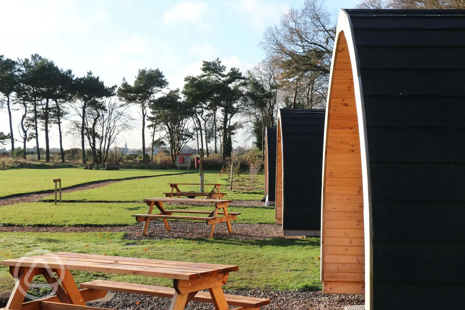 Glamping pods