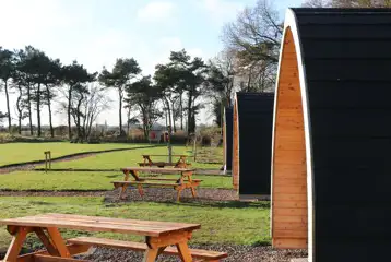 Glamping pods