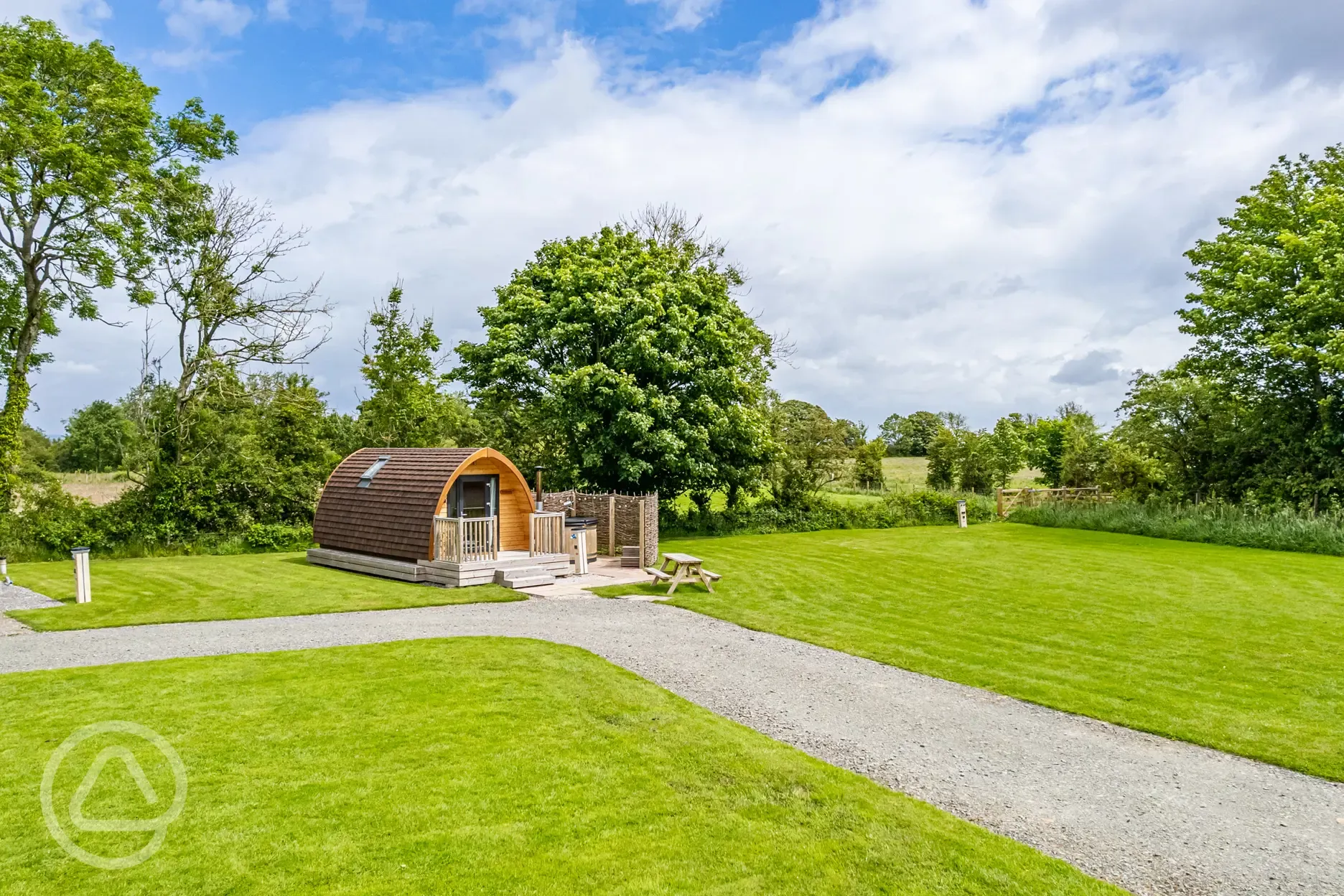 Ensuite glamping pods