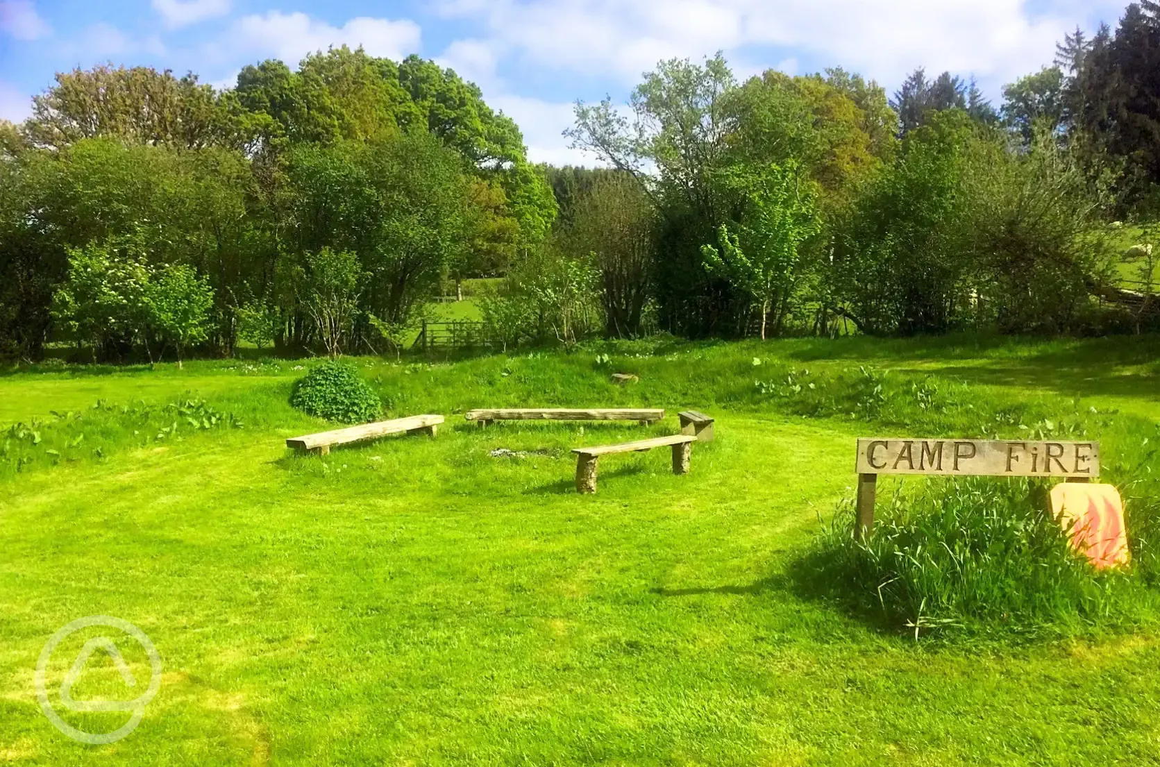 Campfire area