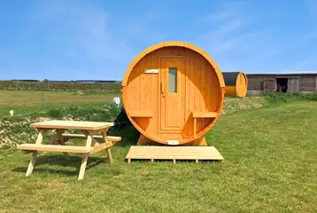 Jade camping pod