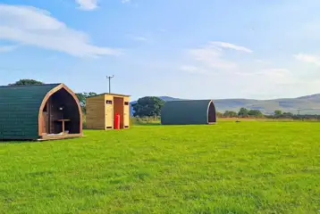 Camping pods at Cherry Trees Farm