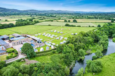 Abbey Farm Caravan and Glamping, Rhuddlan, Denbighshire (25.1 miles)
