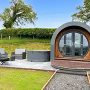 Chwefru and Irfon glamping pods