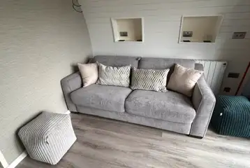 Gwesyn glamping pod sofa bed