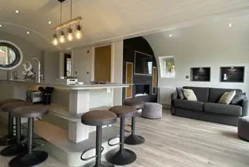 Severn living area with a breakfast bar and sofa bed Severn living area with a breakfast bar and sofa bed