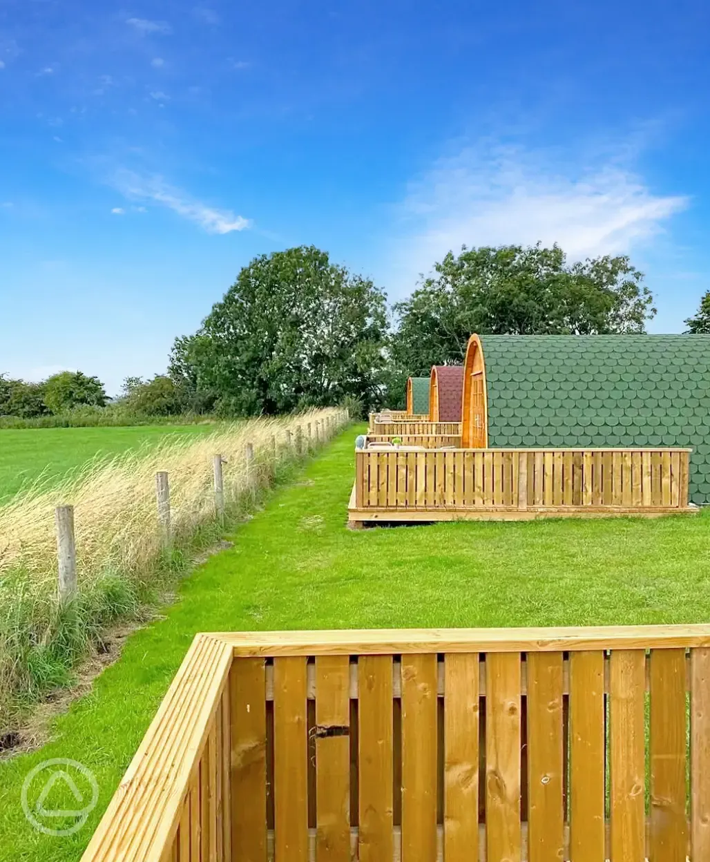 Glamping pods