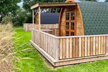 Glamping pods