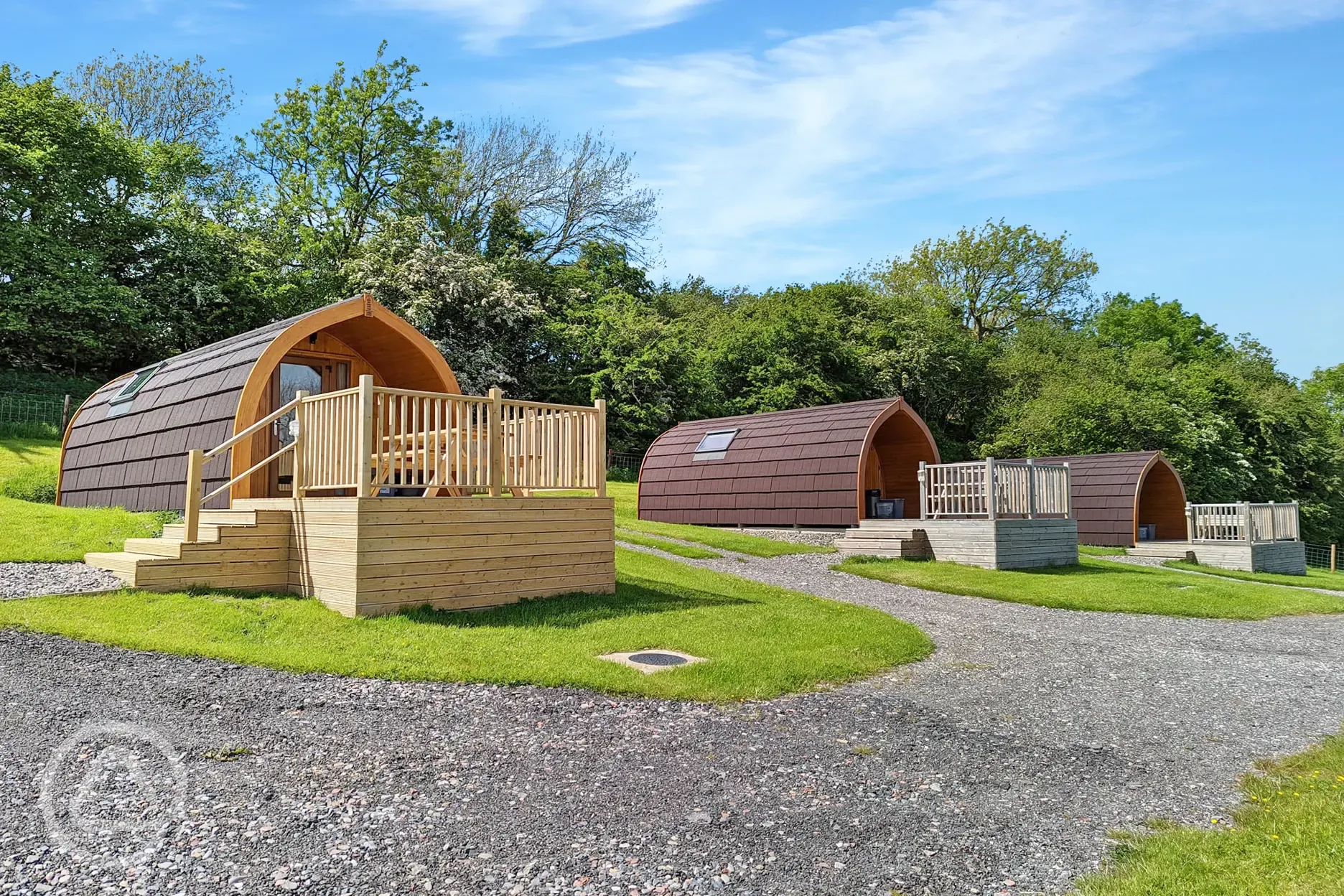 Glamping pods