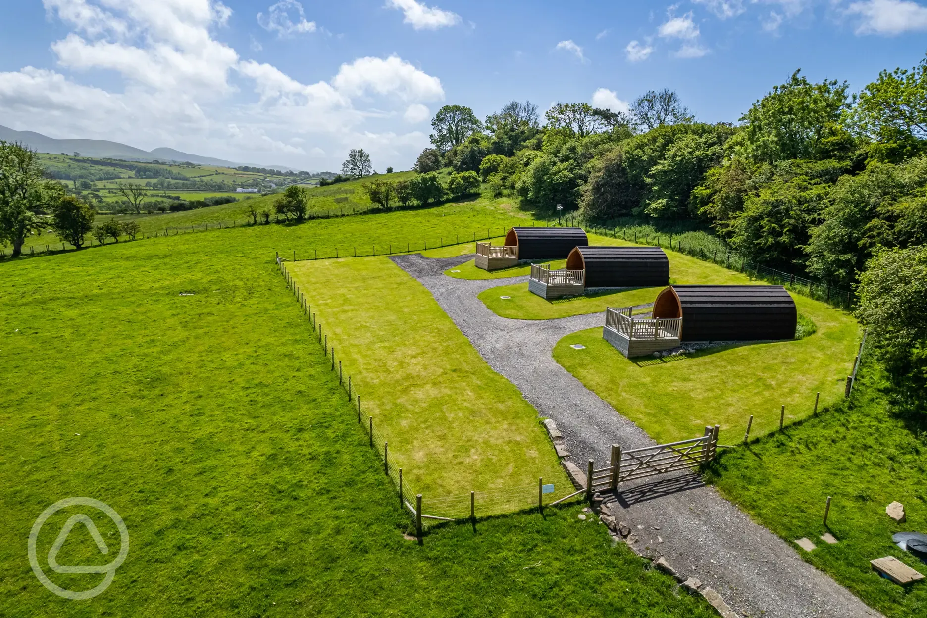 Glamping pods