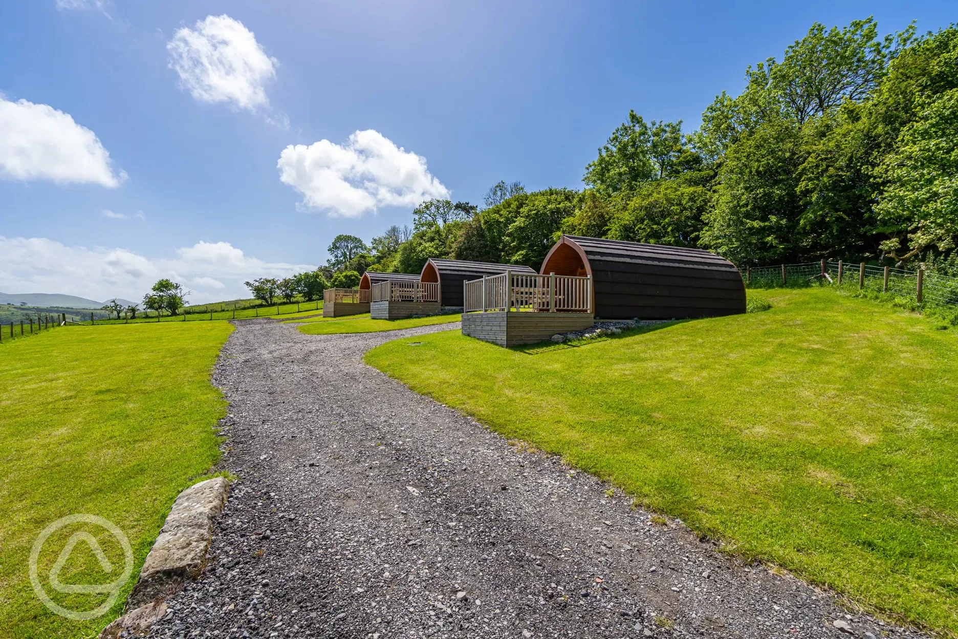 Glamping pods