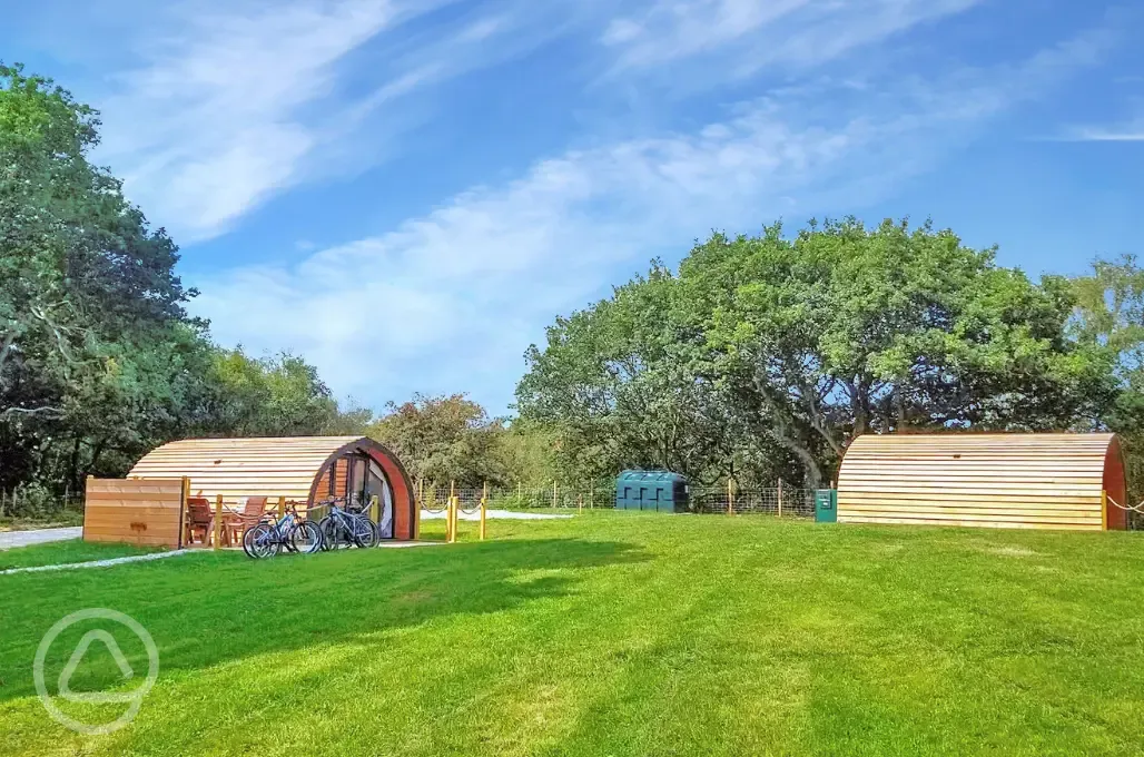 Glamping pods