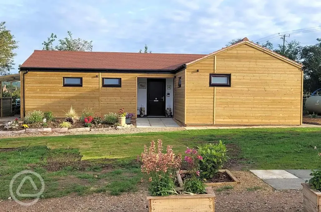 Reception block exterior Reception block exterior