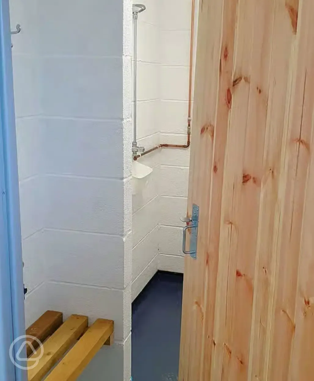 Shower with bench Shower with bench