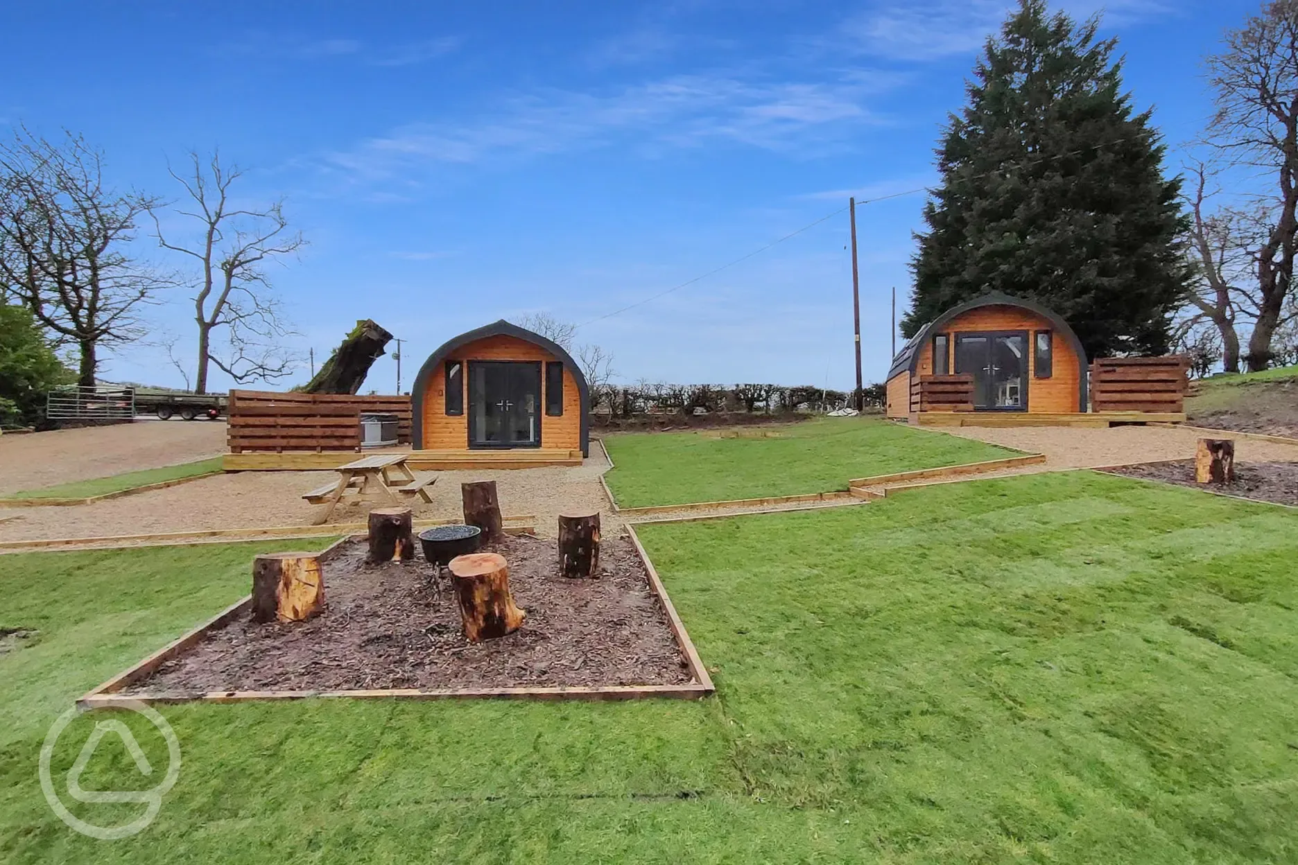 Glamping pods