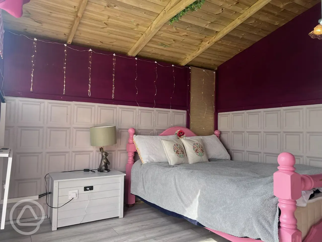 Poppy cabin interior