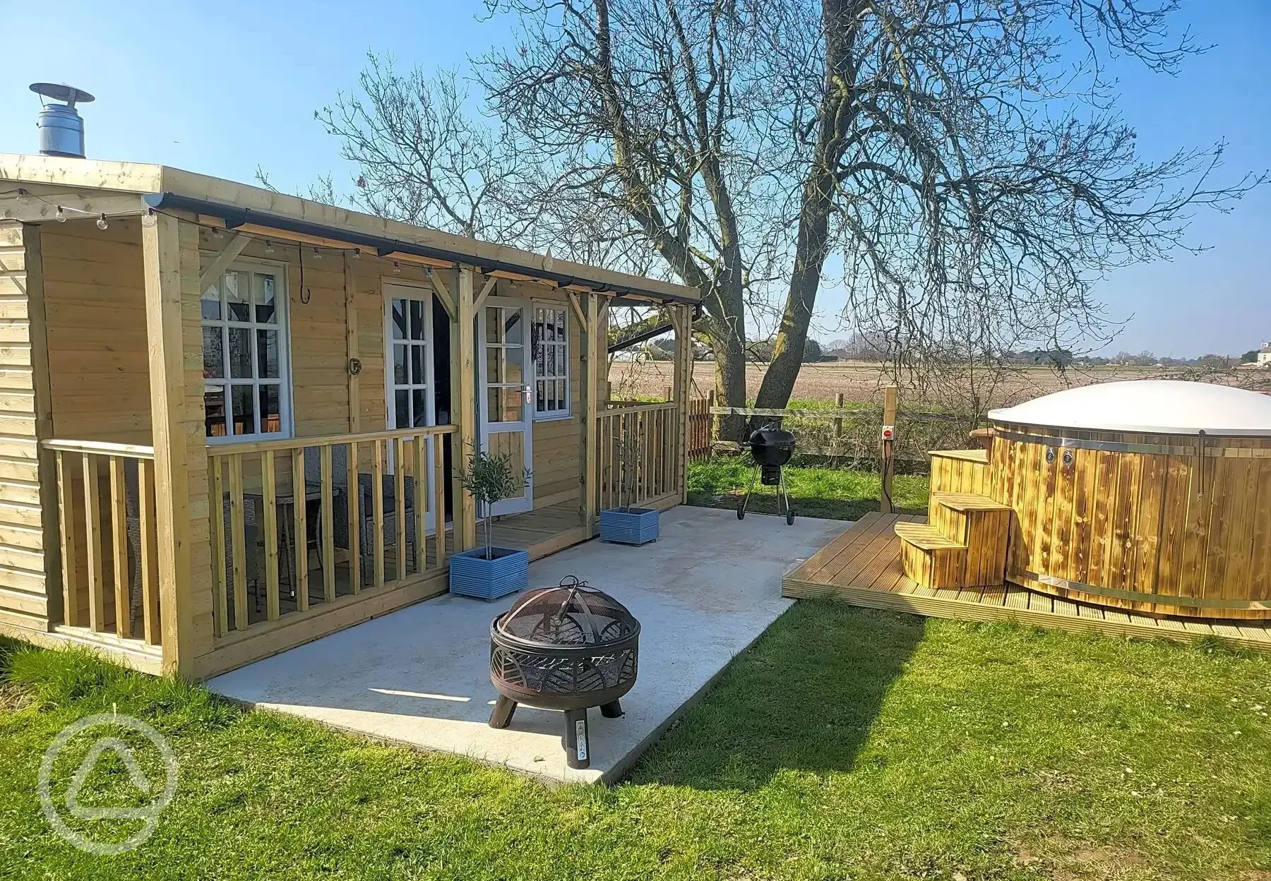 Old stables glamping cabin