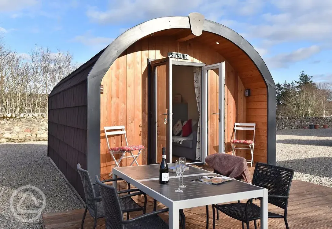 Ensuite glamping pods