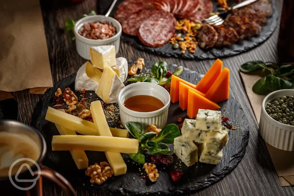 Antipasti platter available at Maycroft Retreat Antipasti platter available at Maycroft Retreat