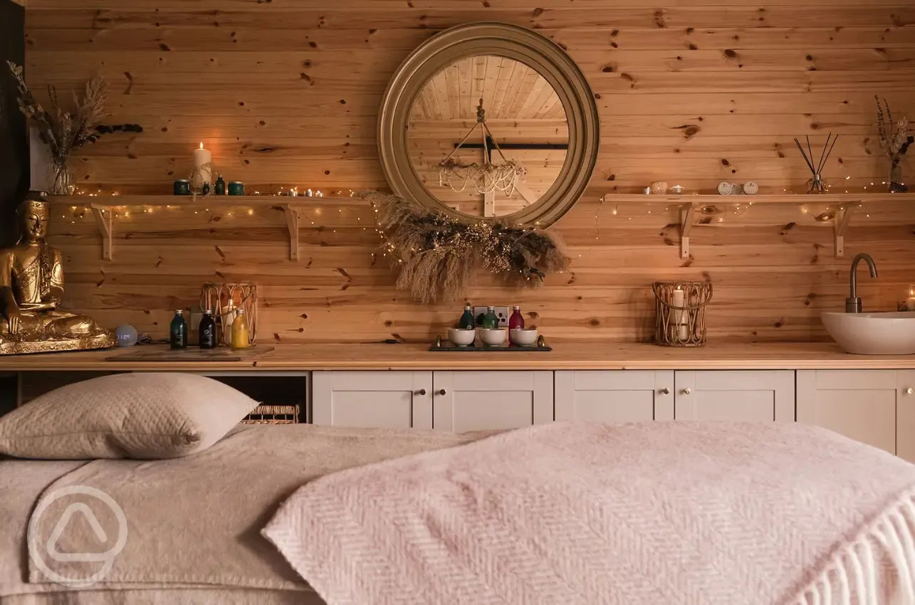 Spa treatments available at Maycroft Retreat, including massages and facials Spa treatments available at Maycroft Retreat, including massages and facials