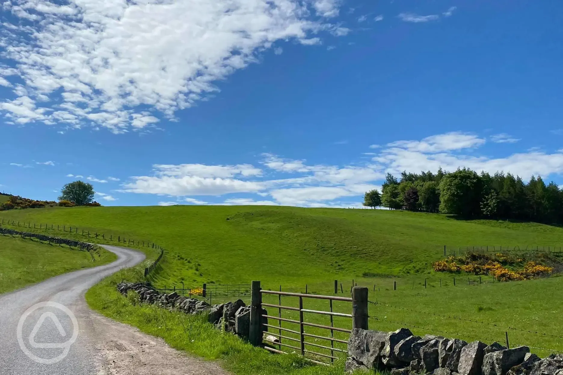 Nearby countryside from Maycroft Retreat Nearby countryside from Maycroft Retreat