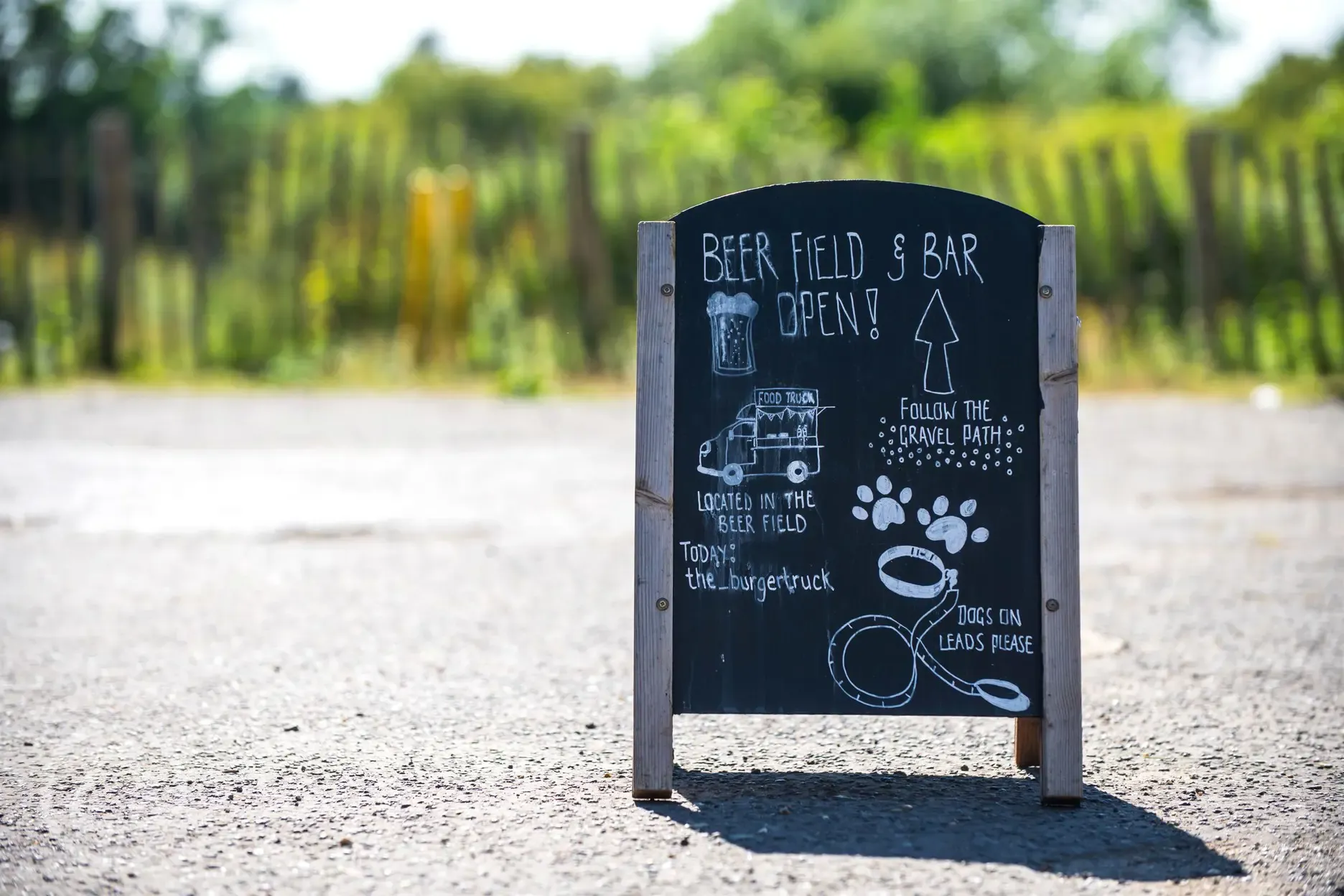 Beer field sign