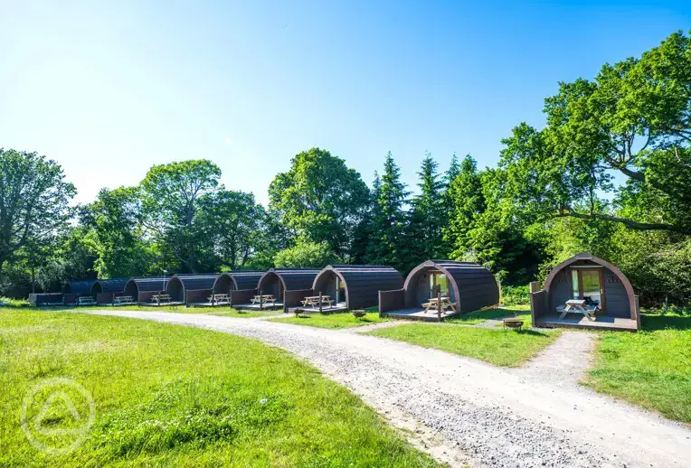 Ensuite glamping pods