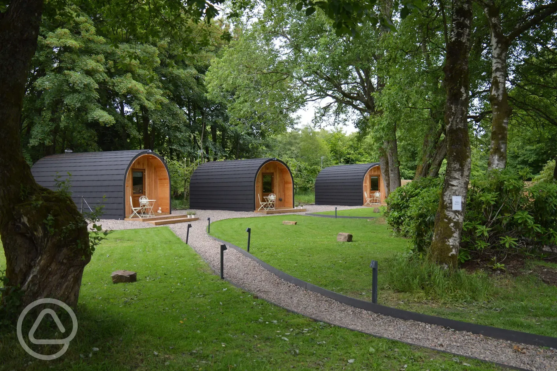 Ensuite glamping pods