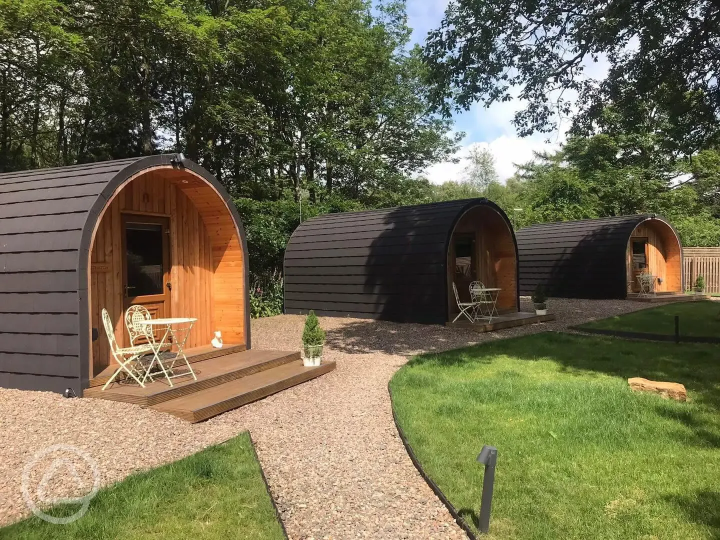 Ensuite glamping pods