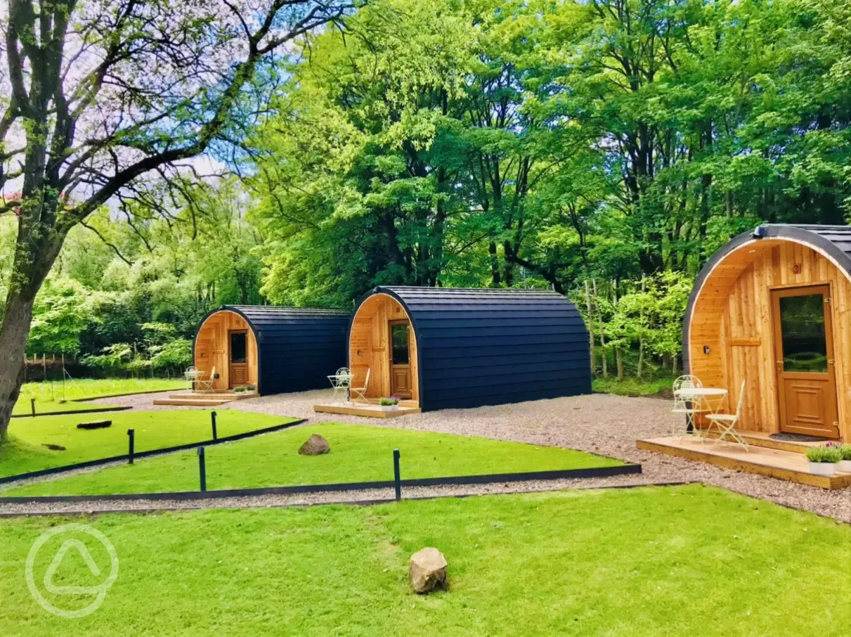 Ensuite glamping pods