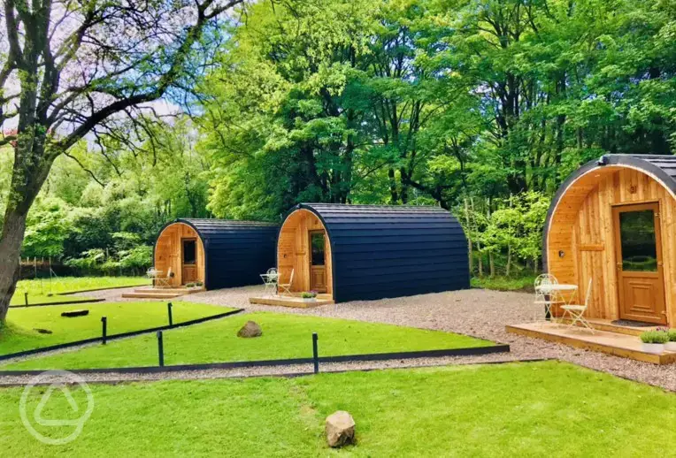 Ensuite glamping pods