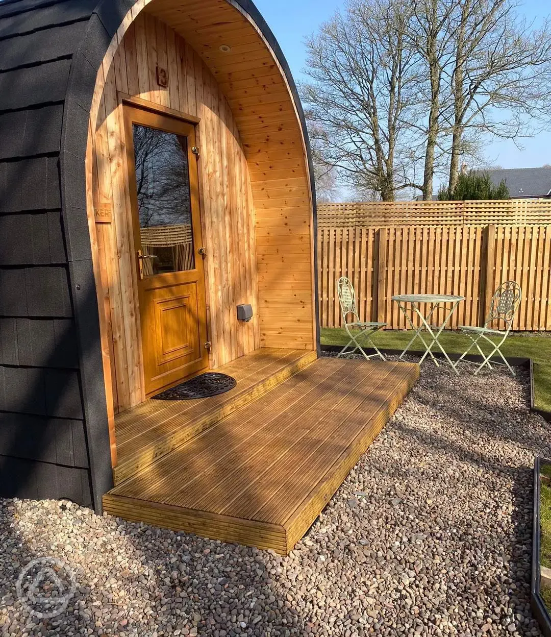 Ensuite glamping pod