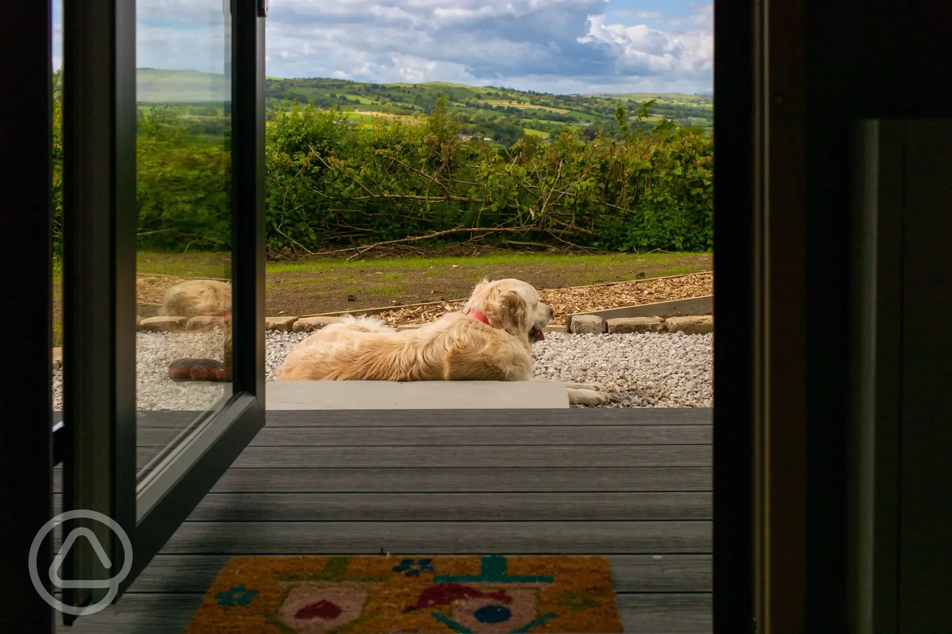 Dog friendly glamping pods